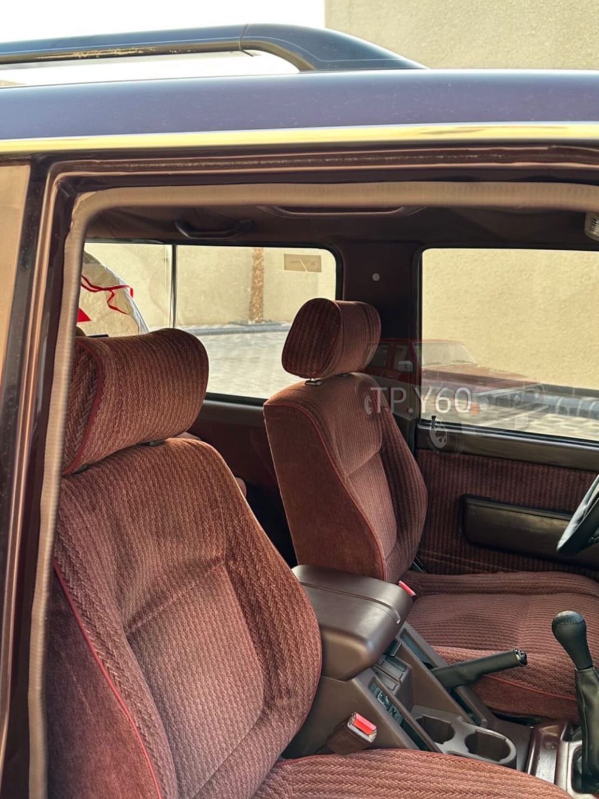 Burgundy Nissan Patrol Super Safari 1995